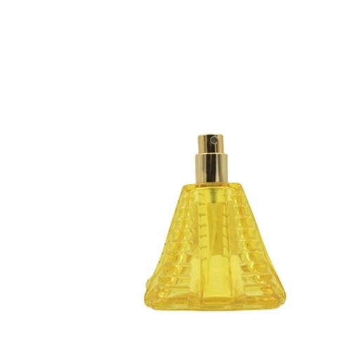 100ml pyramid shaped glass perfume empty bottle