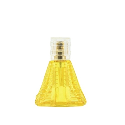 100ml pyramid shaped glass perfume empty bottle