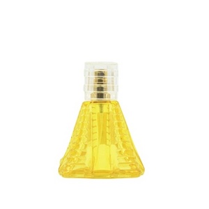 100ml pyramid shaped glass perfume empty bottle