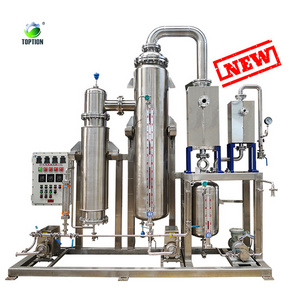 industrial evaporator rise film evaporated ethanol recovery machine