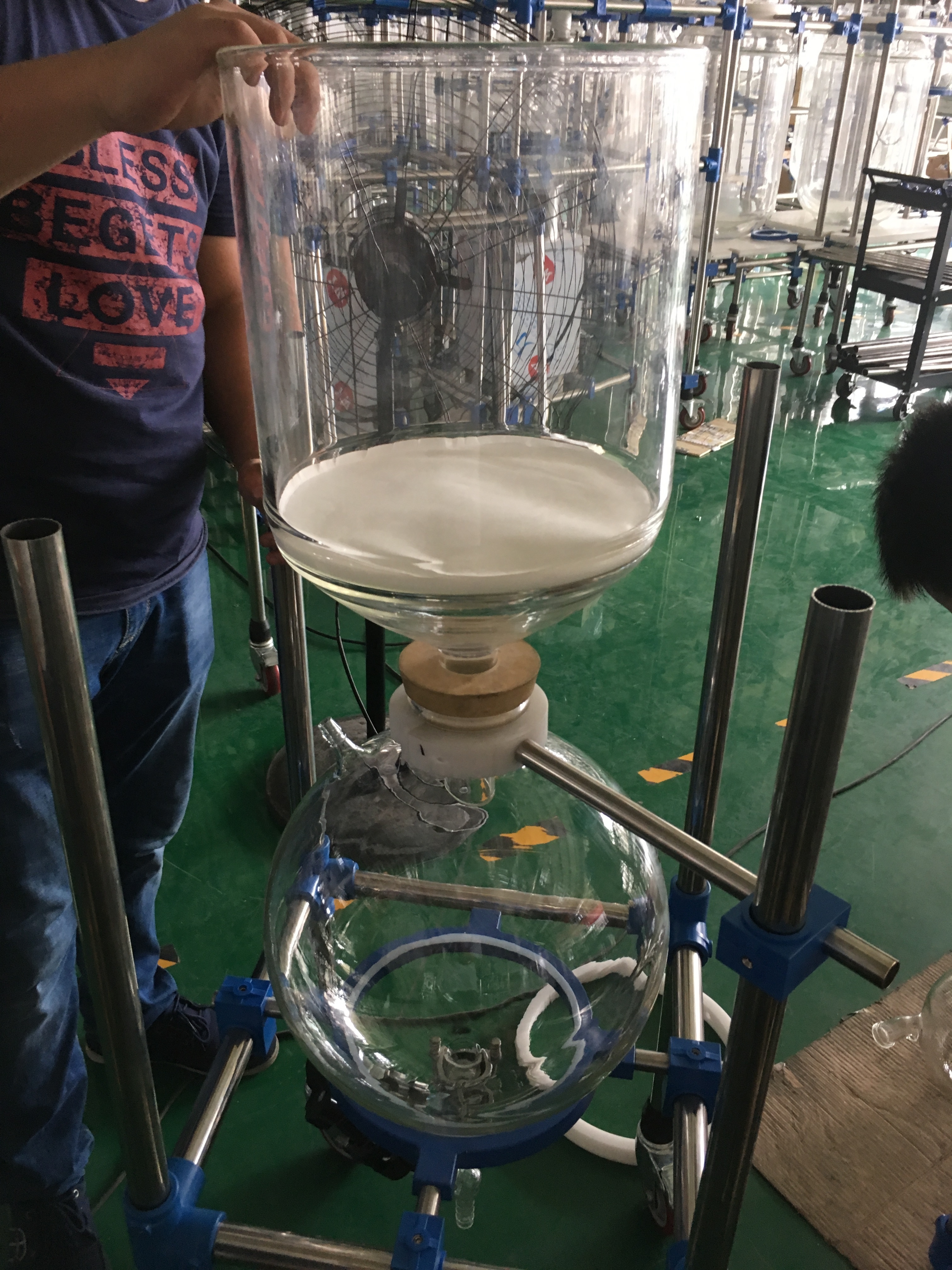 Glass Vacuum Filtration Buchner Funnel Glass Vacuum Filter 20l Filter Plate Vacuum Pump, Filter Paper PTFE New Product 2020 Lab