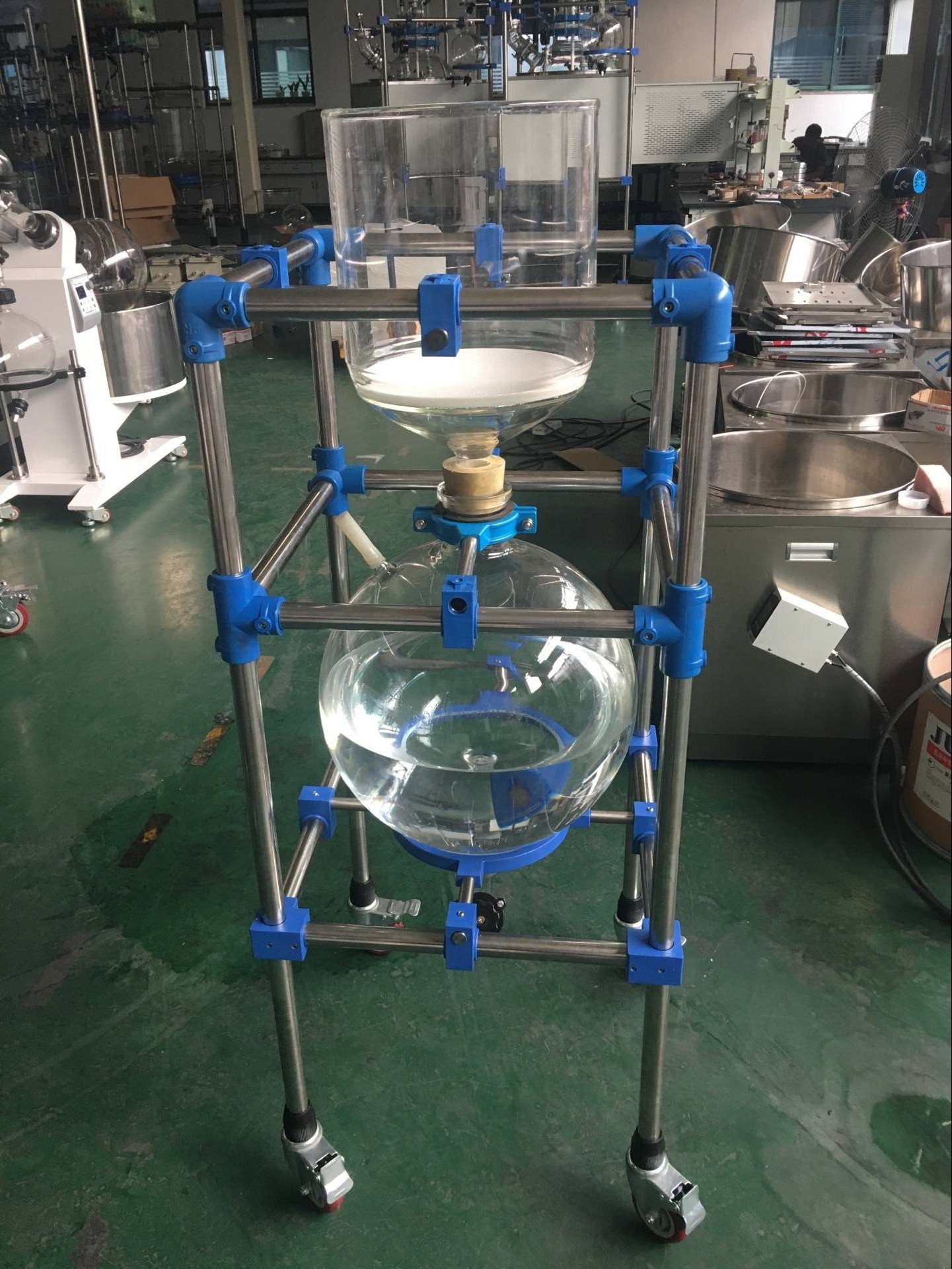 Glass Vacuum Filtration Buchner Funnel Glass Vacuum Filter 20l Filter Plate Vacuum Pump, Filter Paper PTFE New Product 2020 Lab