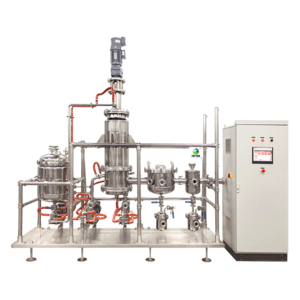 Wtmd-08master Industrial 2-stage Wiped Film Evaporator Molecular Distillation