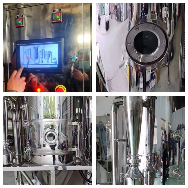 Rotary Atomizer Powder Whey Protein Ginger Spray Dryer Making Machine Centrifugal Milk Powder Spraying Drying Machine Price