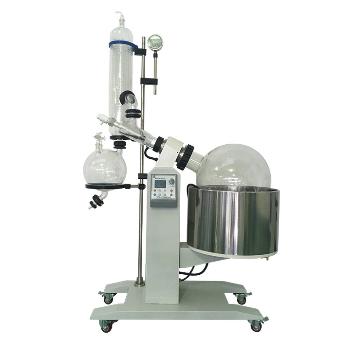 1L 2L 3L High Quality Industrial Alcohol Distiller /Pilot Scale Rotary Vacuum Evaporator for Short Path Distillation