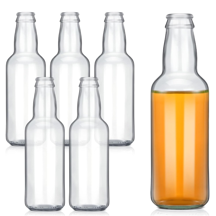 Wholesale amber clear blue 250ml 330ml swing top empty glass bottle of beer juice beverage vodka