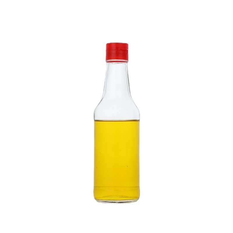 Cheap price 220ml 250ml sesame oil bottle small glass bottles for olive oil with leak proof screw cap