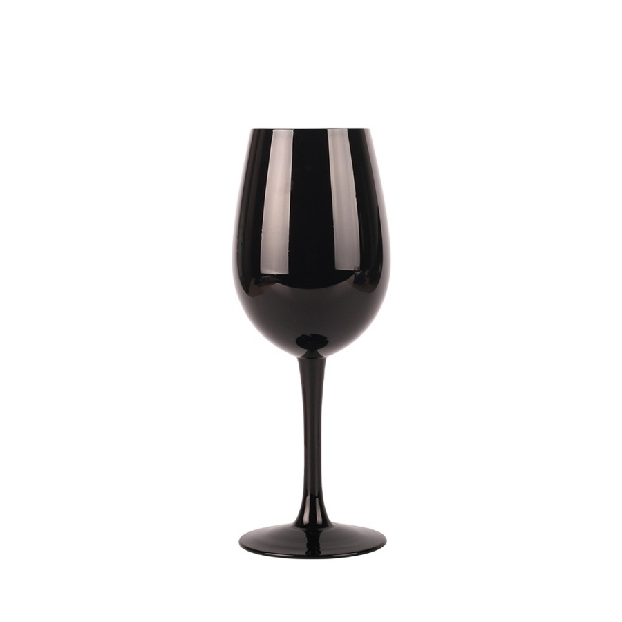 Glass Goblet Custom Black Wine Glasses Creative Colored Blind Red Wine Glasses