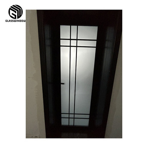 Sliding Bathroom Shower Doors High Quality Aluminium Bedroom Glass Door Aluminum Waterproof Security Graphic Design Customized