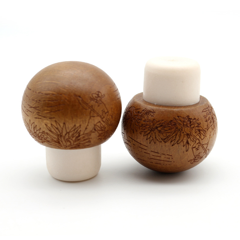 Custom Best Selling T-Shaped Synthetic Wine Cork For Vodka Tequila Bottle Cap With Wooden Cap Manufacturer