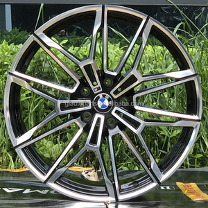 Factory-Machined CNC Alloy Wheels with 5 Lugs Holes Custom 5x108 5x120 20 Inch Forged Rims for Cars