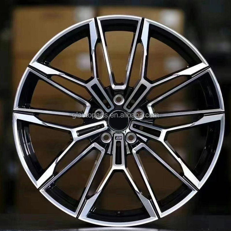 Factory-Machined CNC Alloy Wheels with 5 Lugs Holes Custom 5x108 5x120 20 Inch Forged Rims for Cars