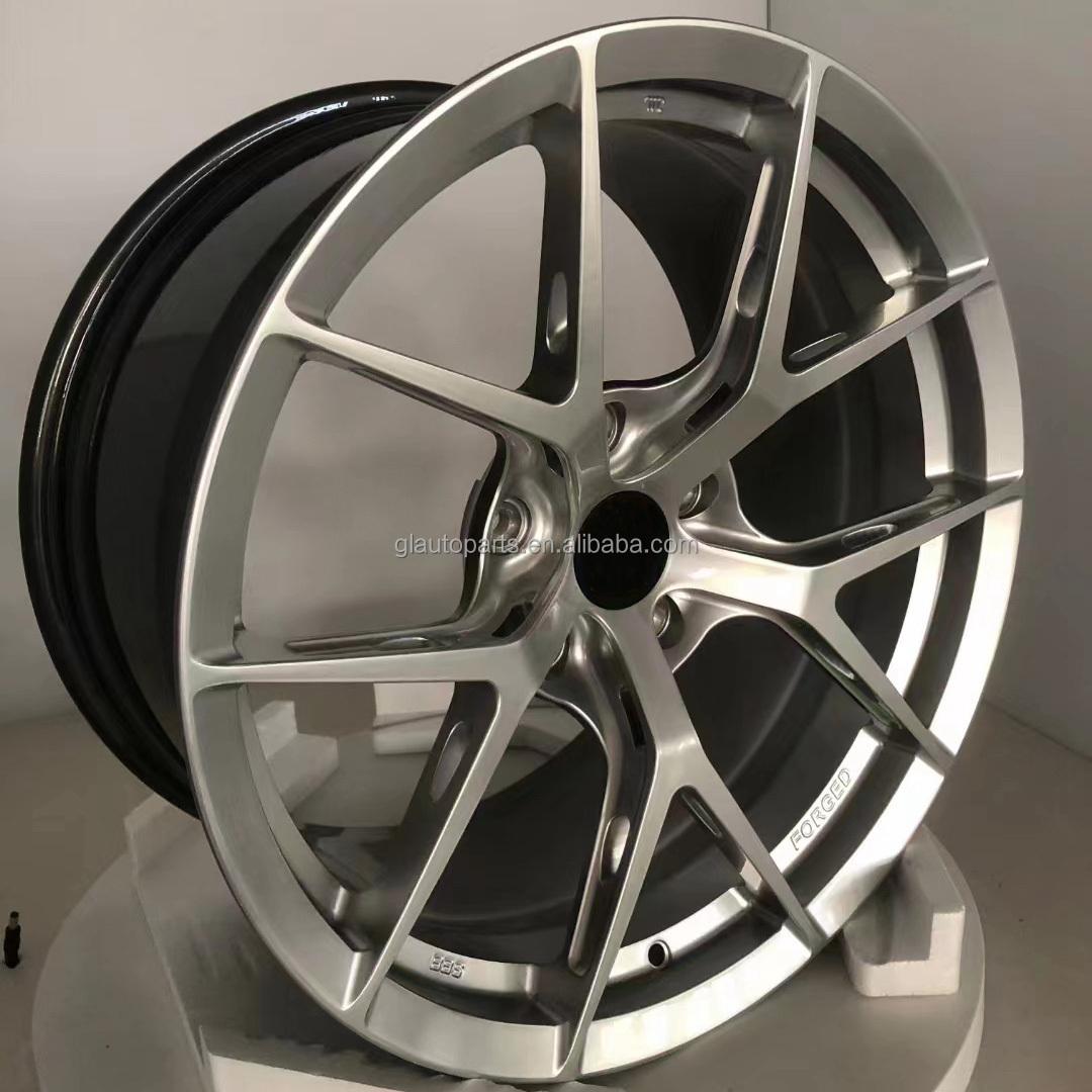 High Performance Custom Design Matte Black Forged Alloy Wheels 35mm Aftermarket Style for Porsche Made from Durable Aluminum