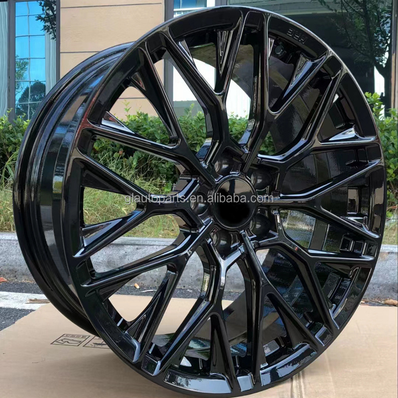 17 18 19 20 21 22 23 24 25 26 inch 6061 T6 forged aluminum wheels alloy light weight  black passenger car wheels for cars