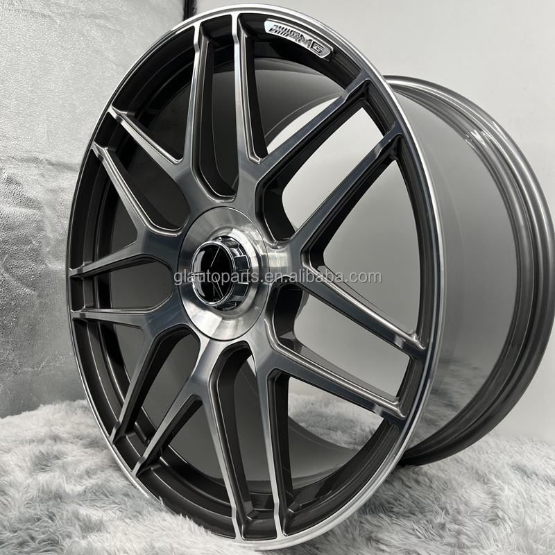 Custom 40mm Deep Dish Bright Aluminum Wheels 4 5 6 8 Lug 35mm Et 18 19 20 Forged Rims for Cars Canada UK Style