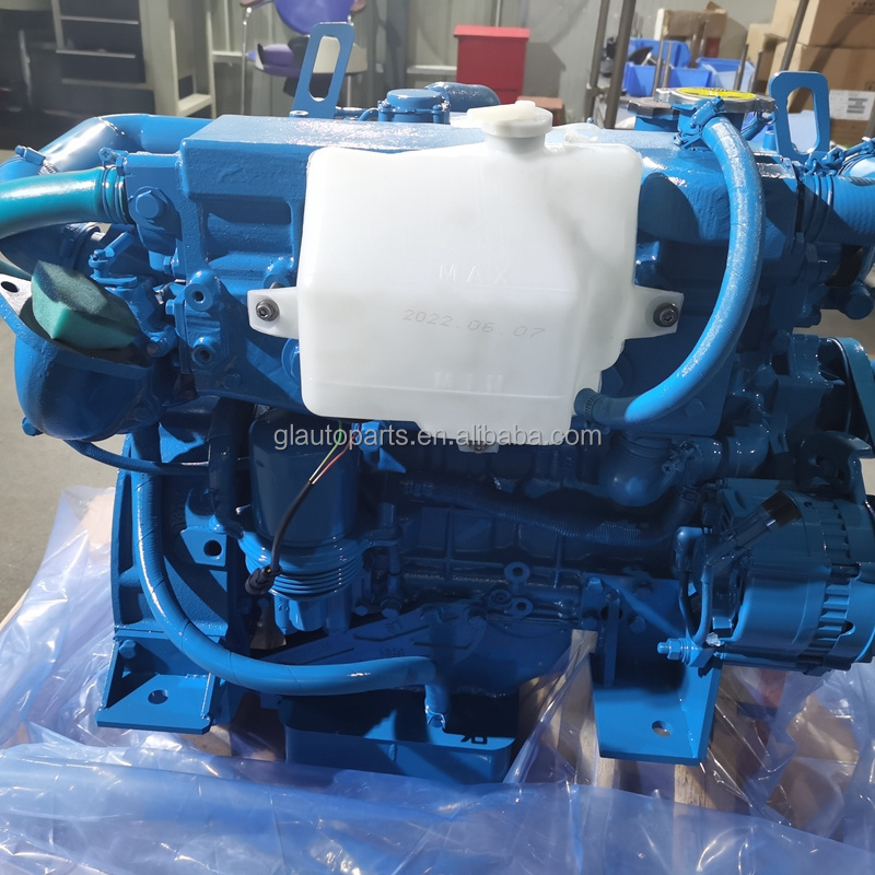 Electric Outboard Motor Cast Iron Inboard Use Marine Engine 4 Cylinders Water Cooling Marine Diesel Engine for Fishing 48v 250kg