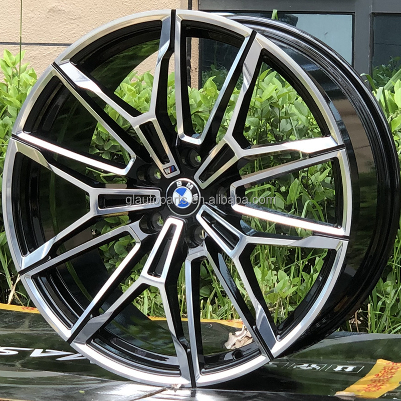 Factory-Machined CNC Alloy Wheels with 5 Lugs Holes Custom 5x108 5x120 20 Inch Forged Rims for Cars