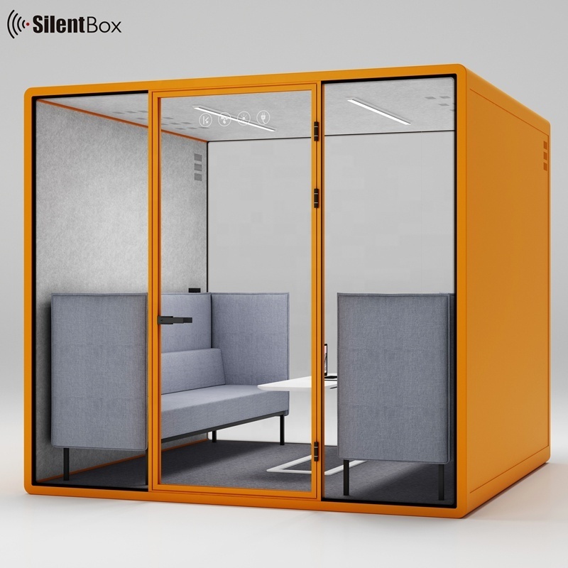 Acoustic silent booth pods music recording studio booth pods for music room theater