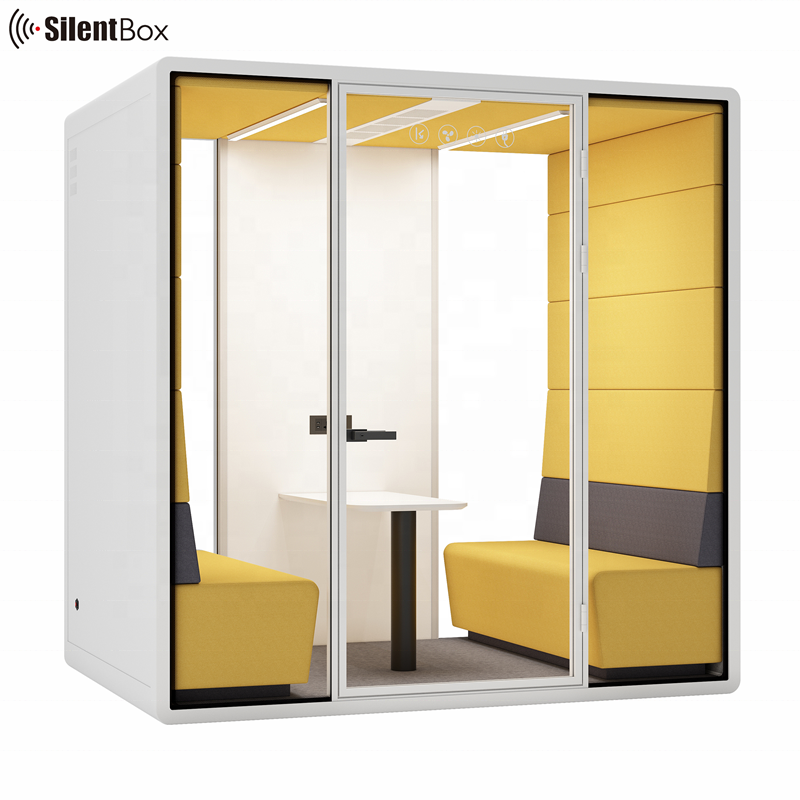 Silentbox office hushed pods modern office furniture hush meet pods