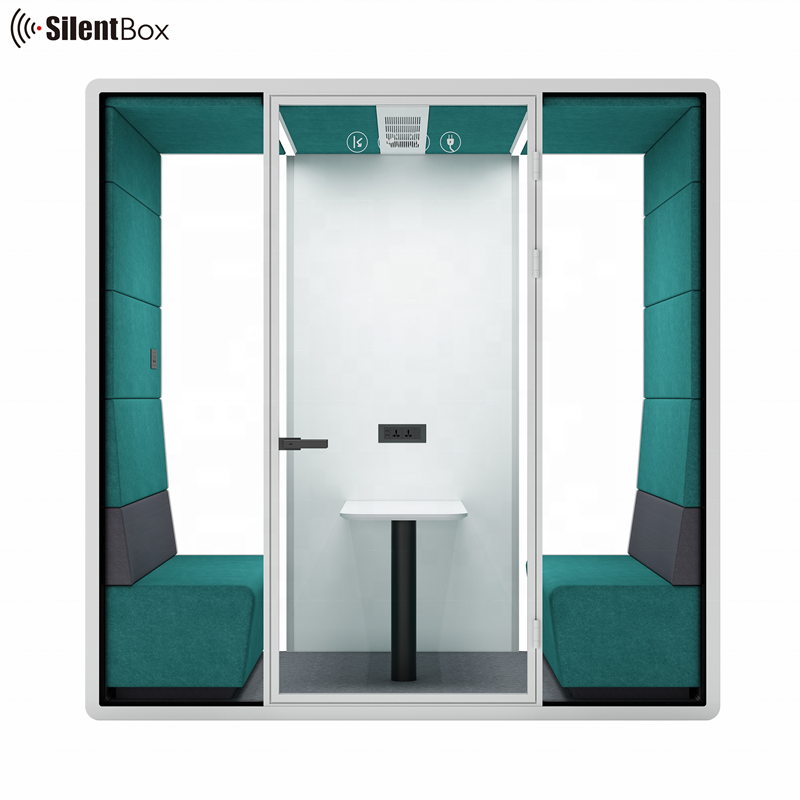 Silentbox office hushed pods modern office furniture hush meet pods