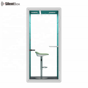 Soundrpoof S size office phone booths office pods hush phone box for phone calling