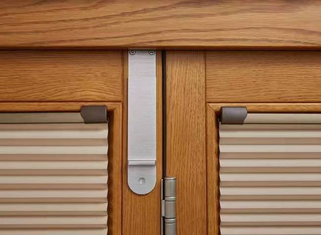 Bifold wooden door lock set door flush bolt wooden bifold door hardware