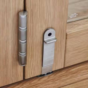 Bifold wooden door lock set door flush bolt wooden bifold door hardware