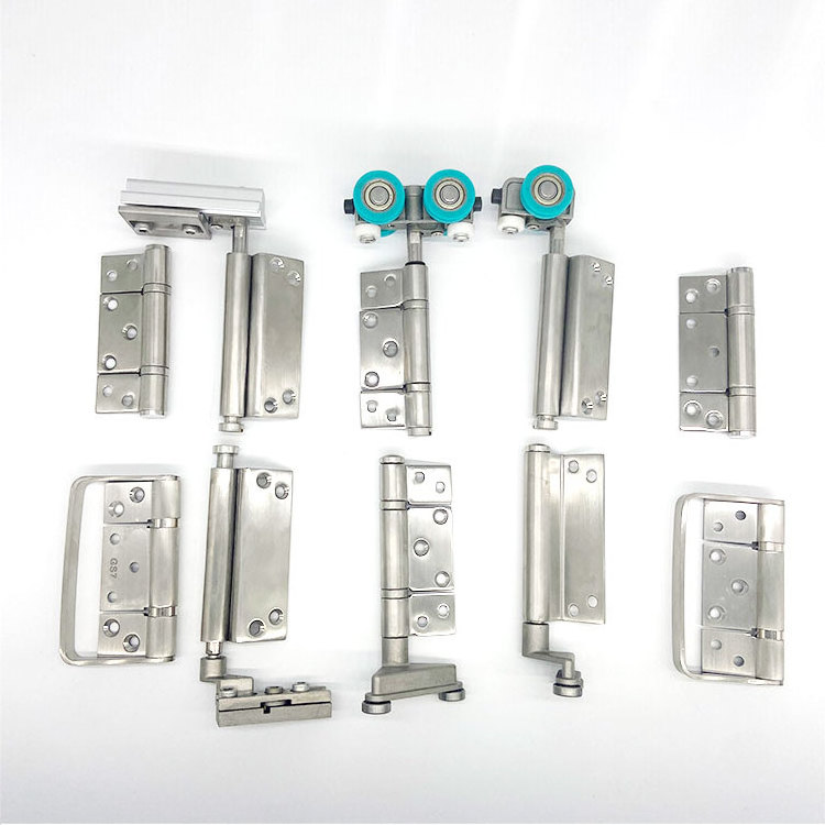 high quality stainless steel aluminium folding door hinges hardware