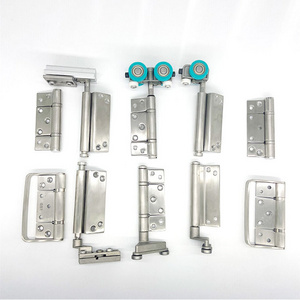 high quality stainless steel aluminium folding door hinges hardware