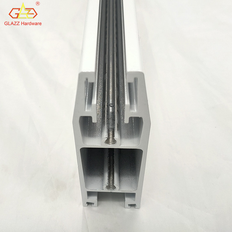 Garage frameless folding door glass aluminum hardware door glass accessories aluminum glass clamp