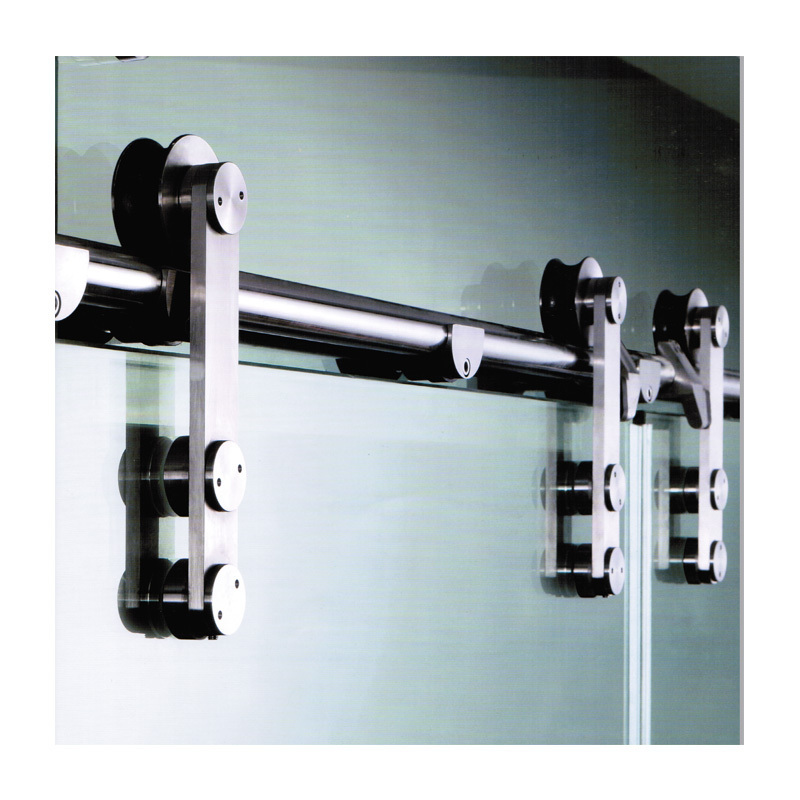 Office partition sliding shower door hardware frameless glass doors stainless steel sliding door kit