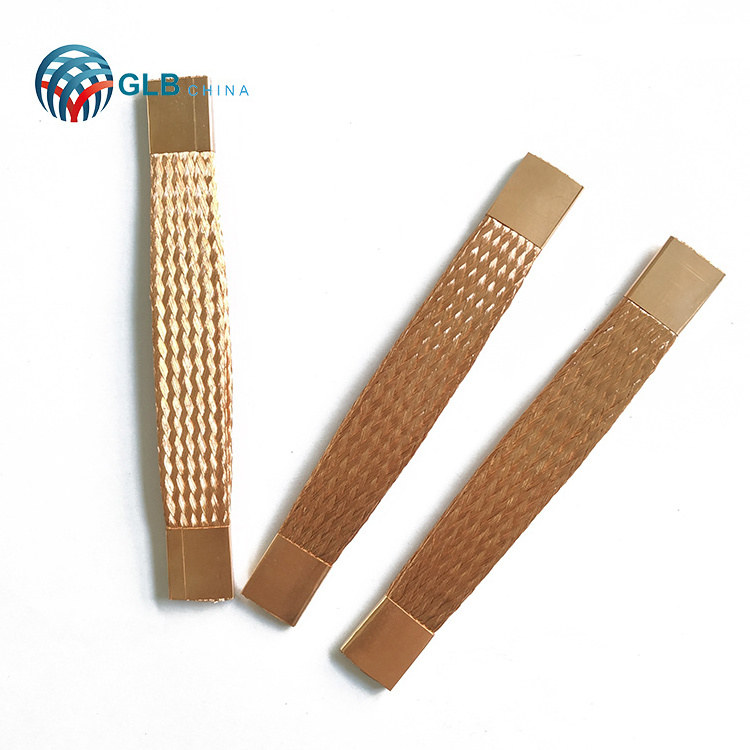 Flexible Copper Flat Braided Ground Strap temperature conduction for the Connection of Busway with Transformers