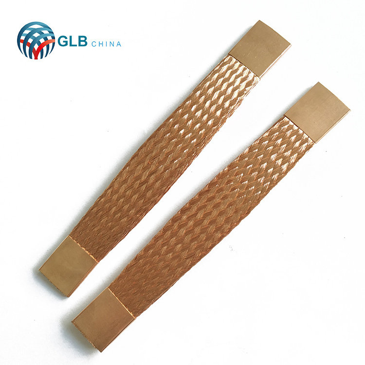 Flexible Copper Flat Braided Ground Strap temperature conduction for the Connection of Busway with Transformers