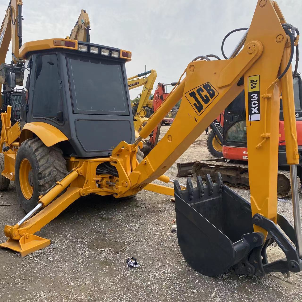 Used Jcb 3cx Construction Work Machine JCB 3CX Used Tractor Backhoe Wheel Loader For JCB Wheel Loader