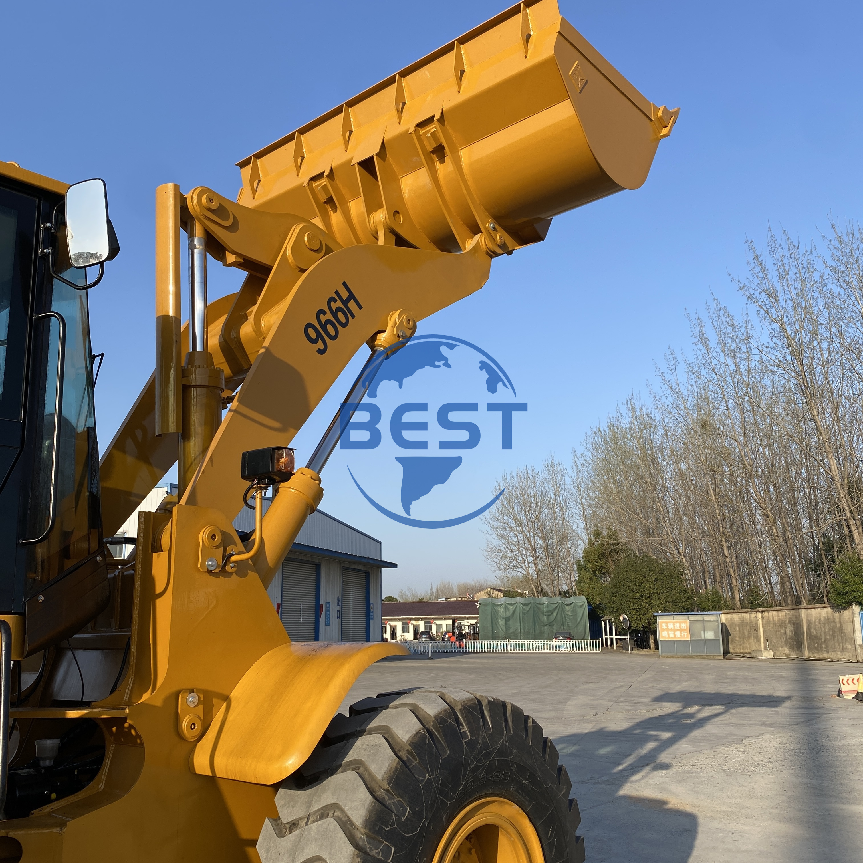 98% New Used CAT 966H wheel loader 6 ton caterpillar 966H Bucket capacity 4M3 front end loader for sale