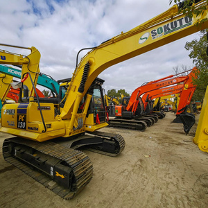 Mini Excavator Komatsu pc130 Used Excavator 13Ton  Small  Bucket Excavator Construction Machinery