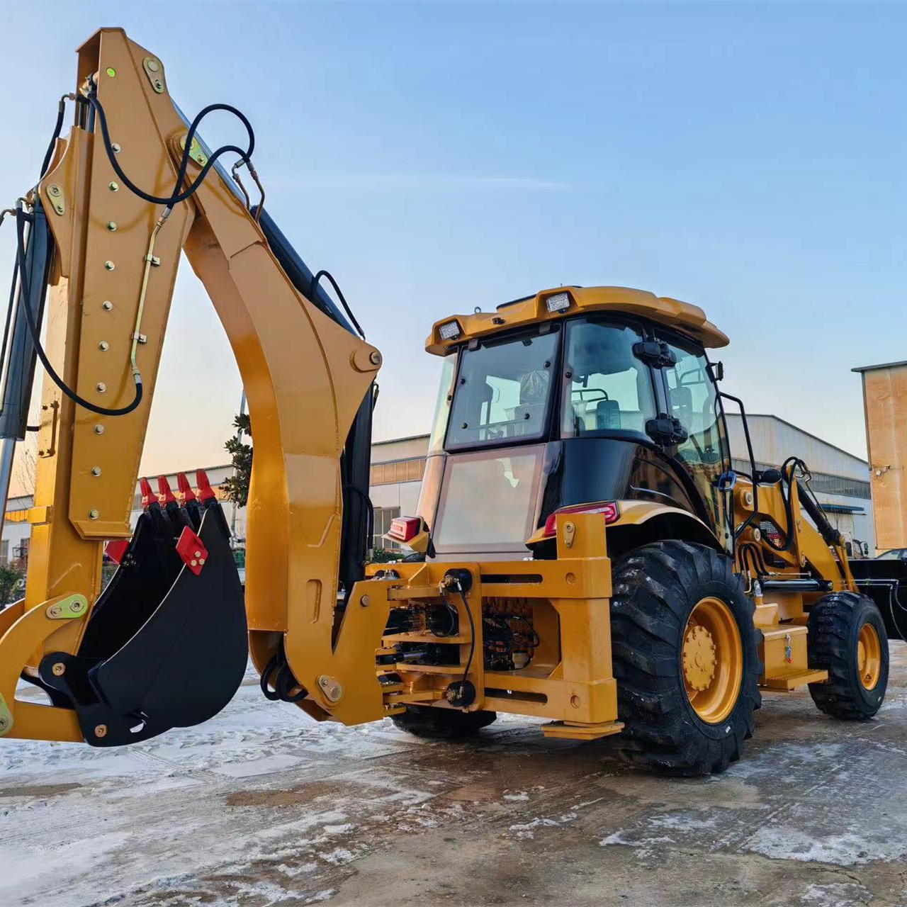 8t used Backhoe loaders machinery used Excavator and wheel loader construction machinery Produced in 2024