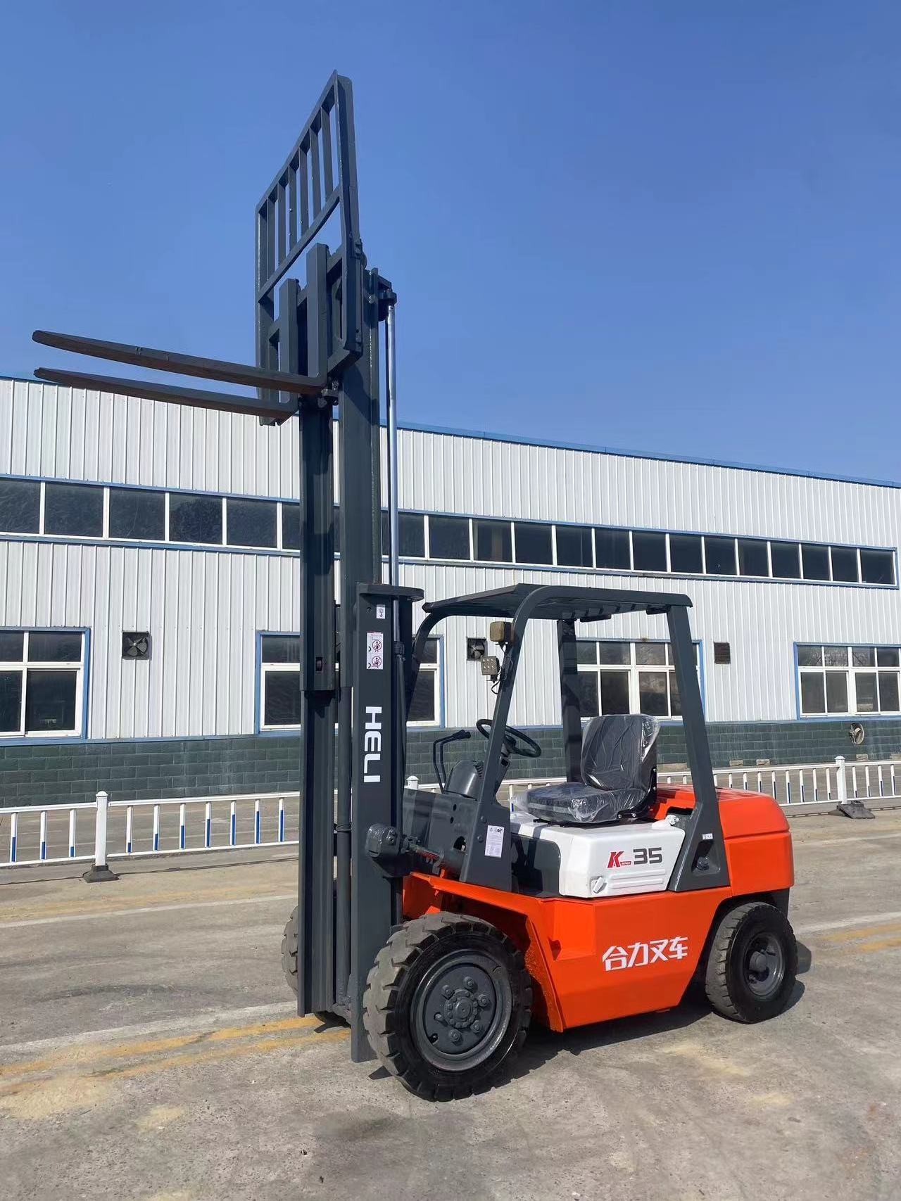 Minimal Range Best Quality Electric Truck 95 KW K35-3 Mini Second Hand 3250 KG Forklift 10 Ton Diesel