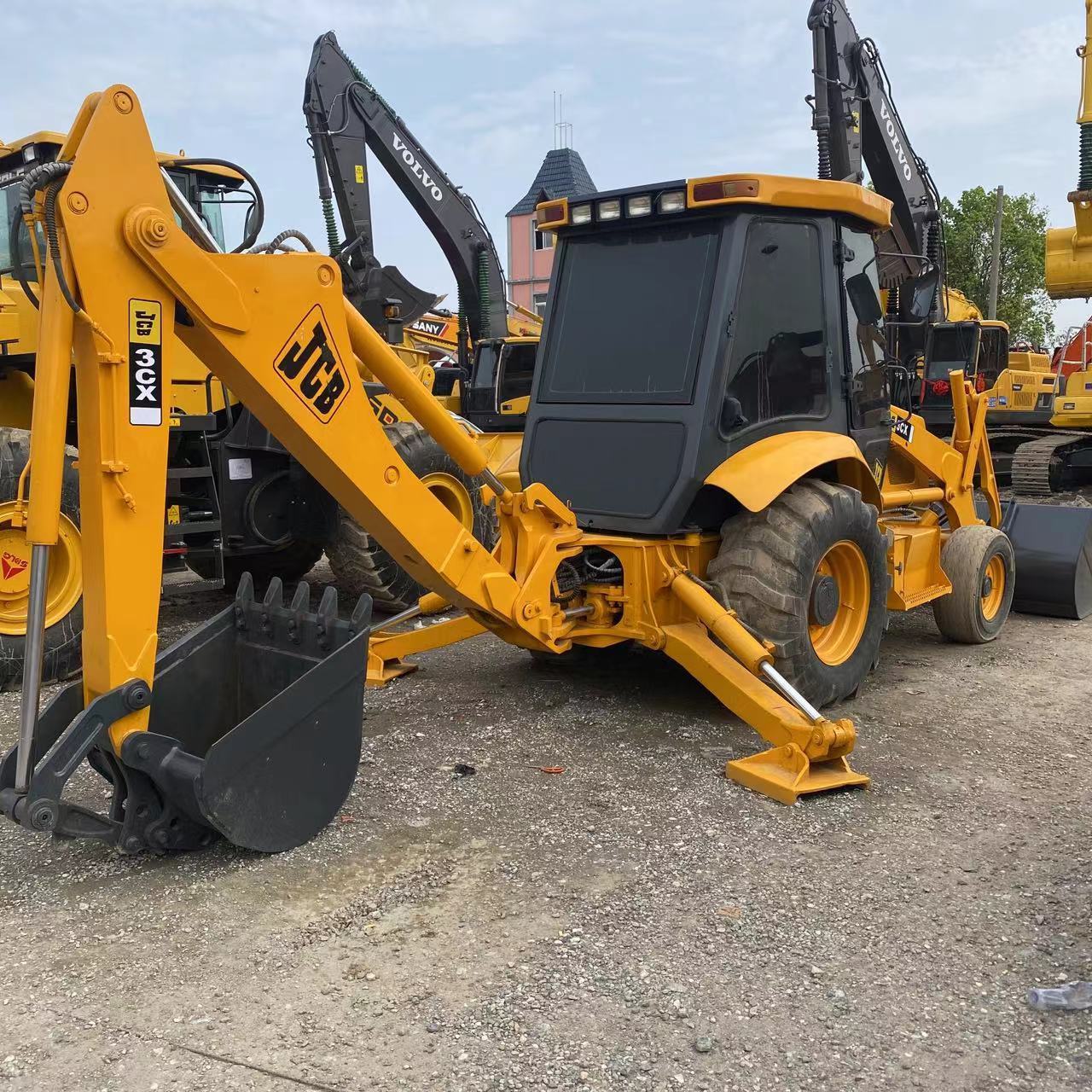 Used Jcb 3cx Construction Work Machine JCB 3CX Used Tractor Backhoe Wheel Loader For JCB Wheel Loader