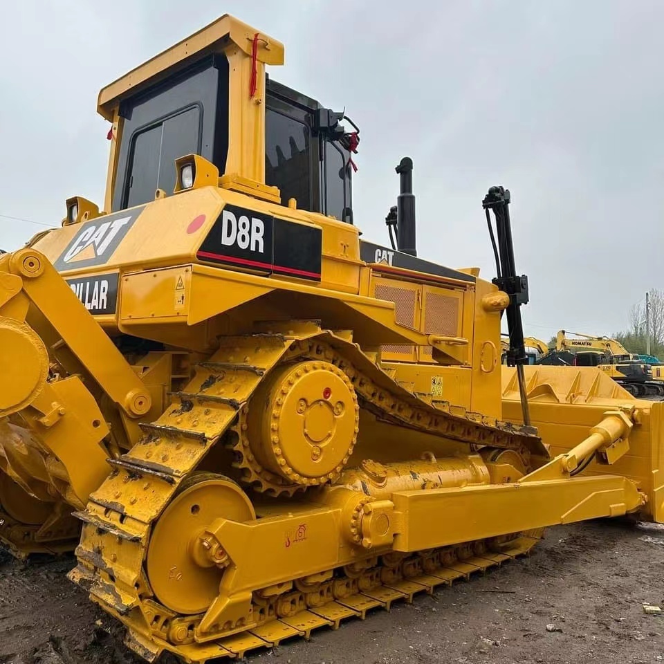 Caterpillar D8R used large crawler bulldozer with good condition best price cat bulldozer D8R