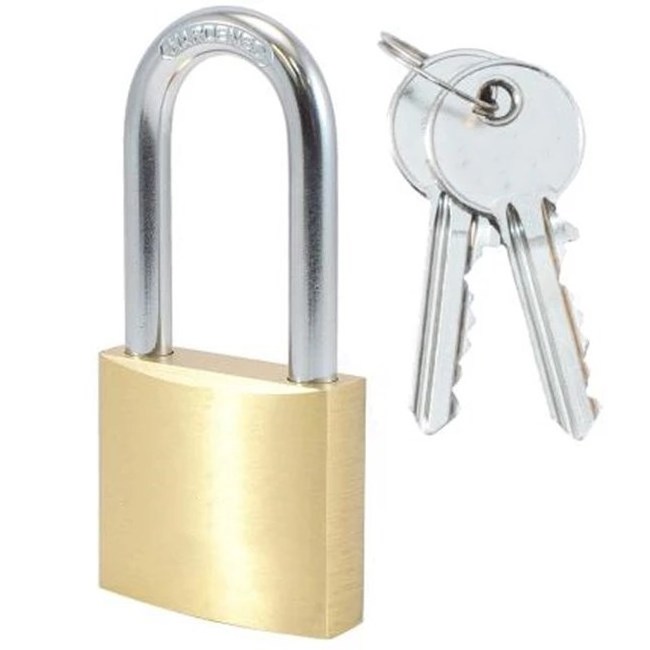 20mm Candado de Cobre/ laton Grillete Largo 20 mm Long Shackle Heavy Duty Brass Small Padlock Pad Lock