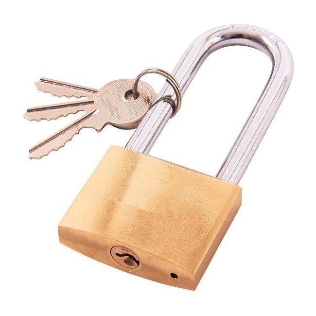 20mm Candado de Cobre/ laton Grillete Largo 20 mm Long Shackle Heavy Duty Brass Small Padlock Pad Lock