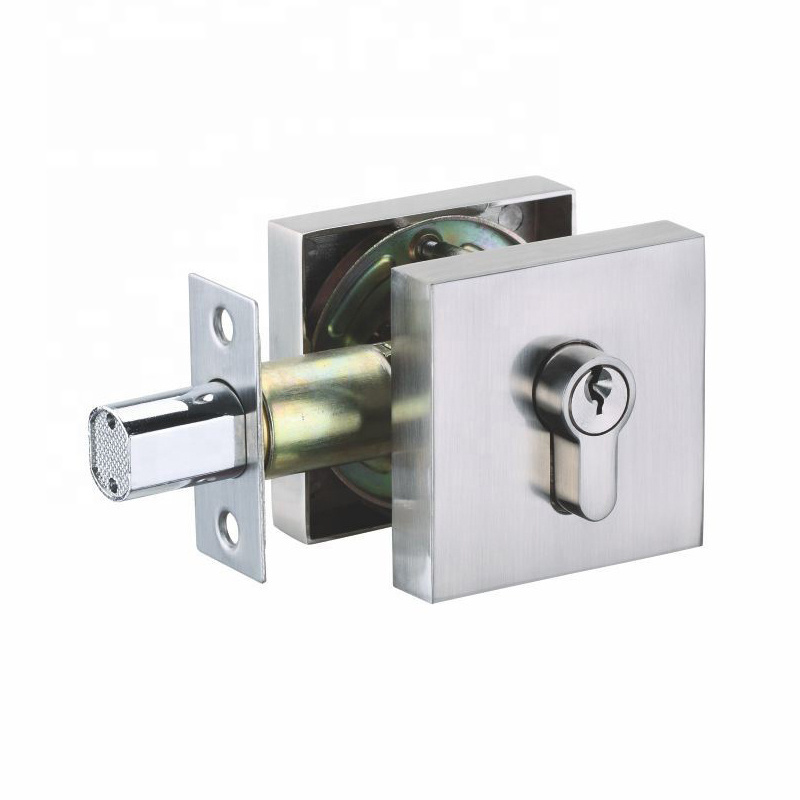 high security wooden door heavy duty zinc alloy rose deadbolt orlando toilet door lock with ball switch