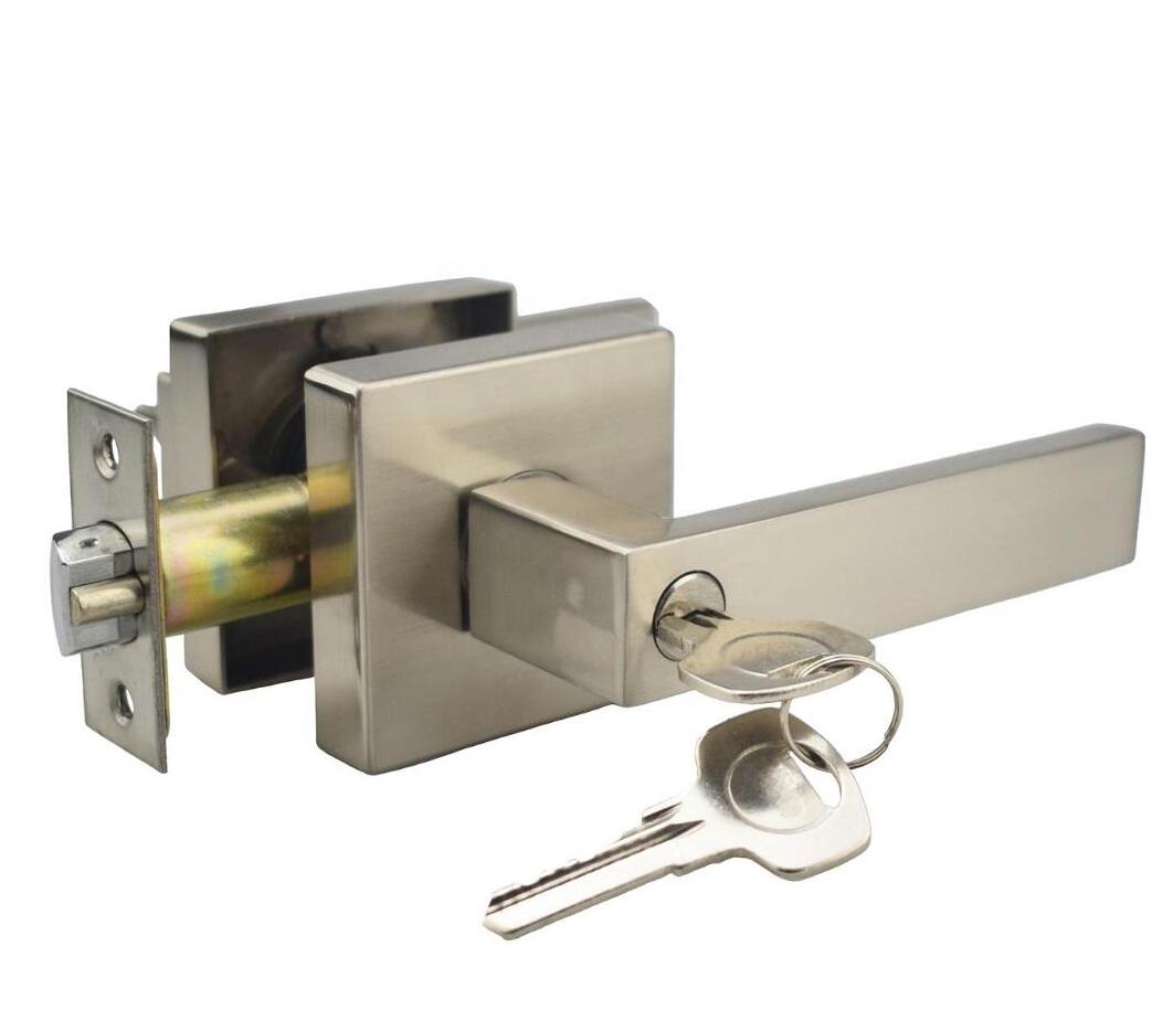 Grade 1/2/3 ANSI Certified Residential Commercial Heavy Duty Lever door handles with lock interior doors