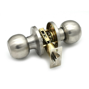 Zinc Alloy Antique Brass Finished Keyed Entry Knob Door handle Lock Set bedroom door handles with locks