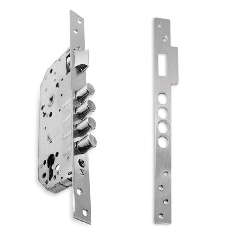 High Security European Style 3201B Mortise 3 Point door Lock Body For Wooden Door Lock