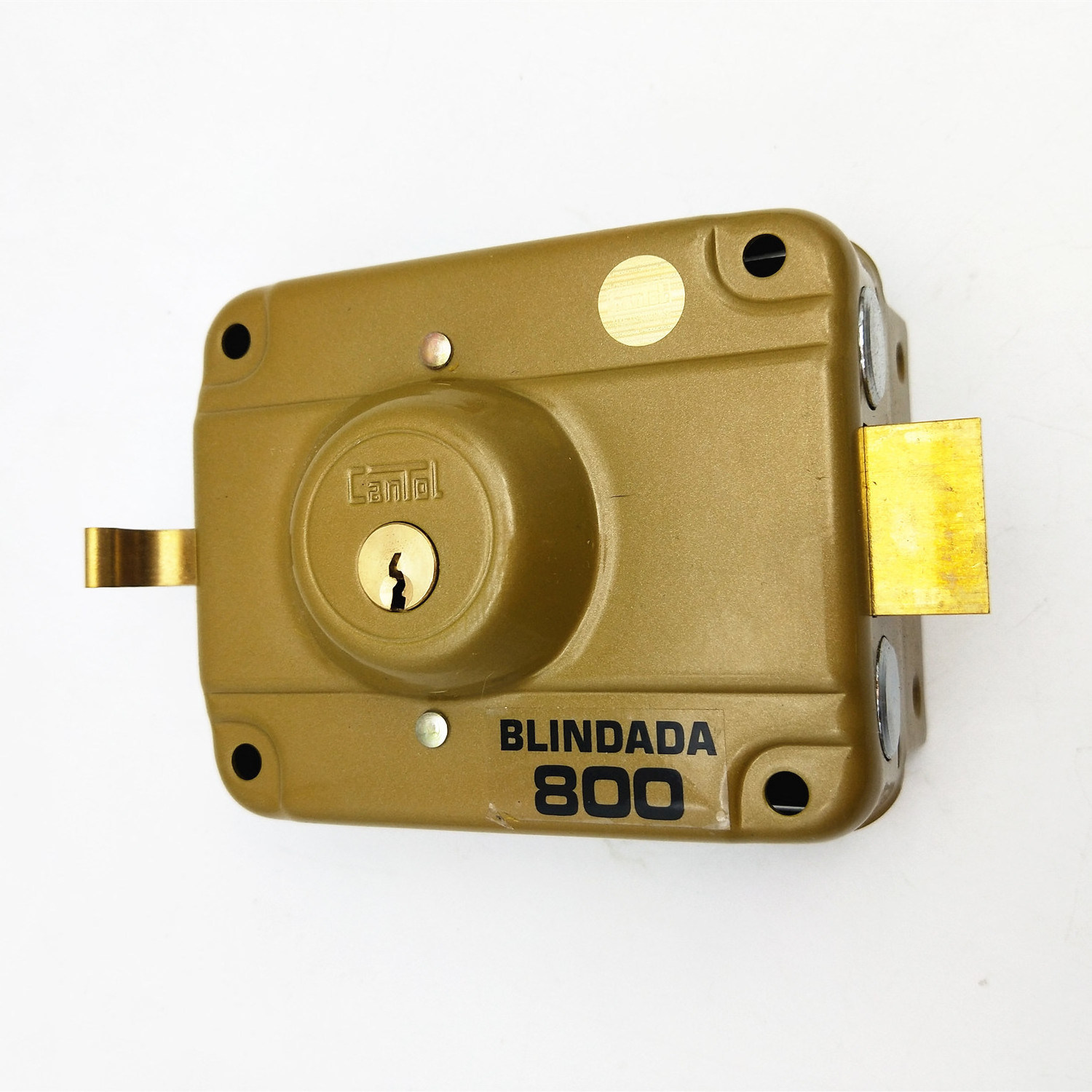 China Manufacturer 8301 safety Door rim lock  Keyed  Security Gate lock brass Cylinder  door Rim Lock