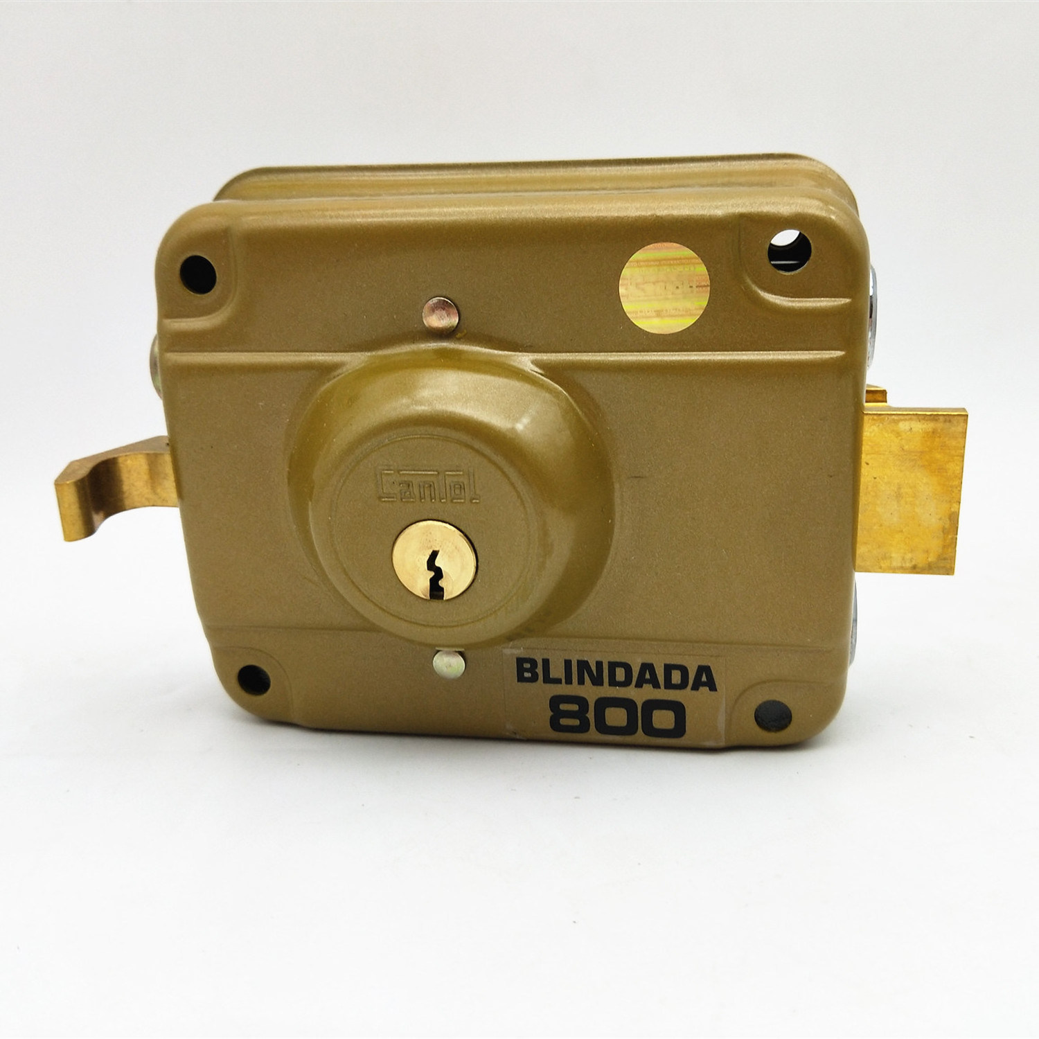 China Manufacturer 8301 safety Door rim lock  Keyed  Security Gate lock brass Cylinder  door Rim Lock