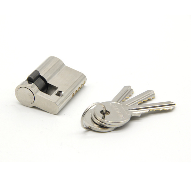 Hot Sale High Quality Door Hardware lever mortise Brass Window mini Lock Cylinder with key