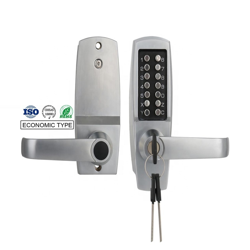 Manufacturer wholesale Mechanical password door lock Push Button Safety Entry Access Digital Mechanical Code Door Gate Lock